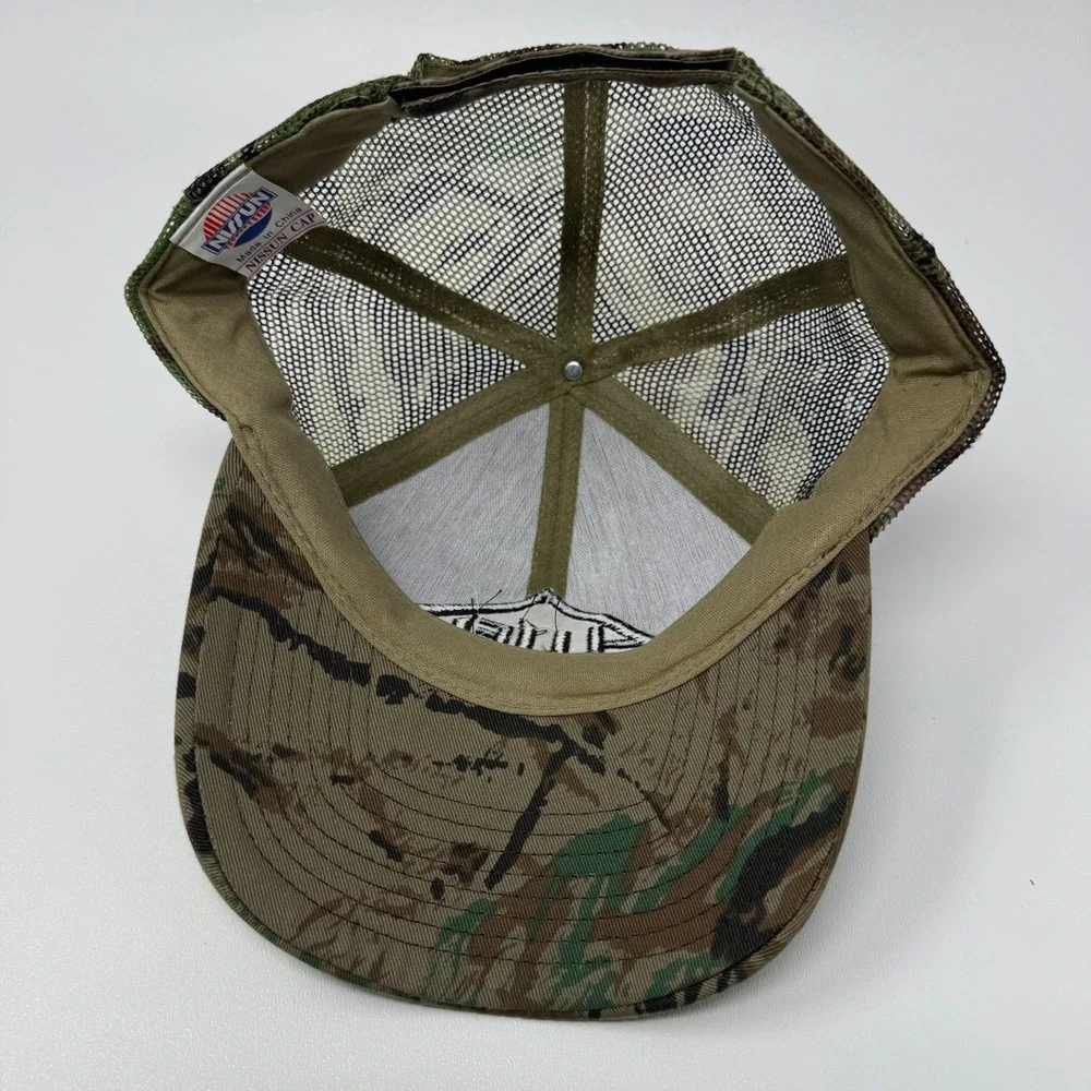 Nissun Allied Trucker Hat Camo Mesh Back Adjustable Snapback Baseball Cap